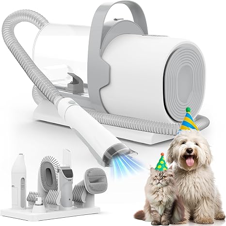 Pet Grooming Vacuum Kit