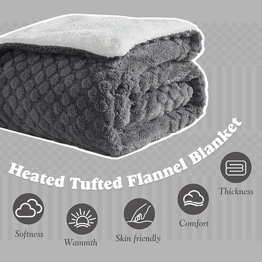 Electric Heated Blanket with Timer