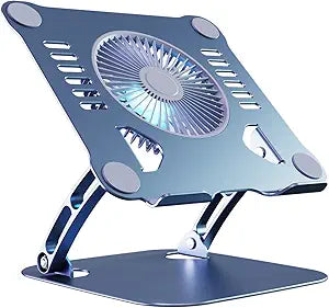 Adjustable Laptop Stand with Cooling Fan