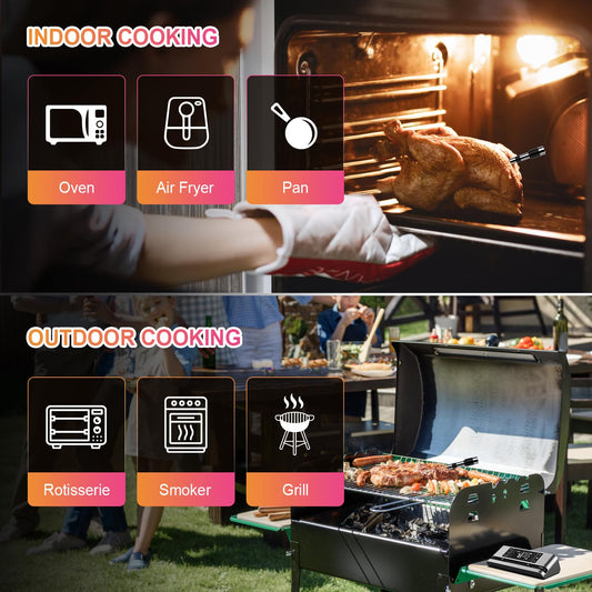 Wireless Smart Meat Thermometer