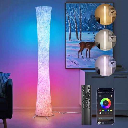Smart RGB Floor Lamp with Remote Control