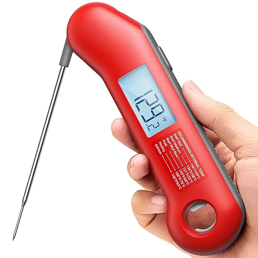 Digital Kitchen Thermometer with Instant Read